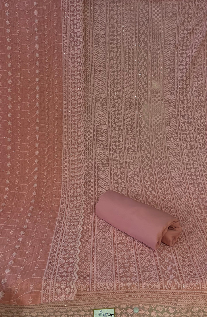 DESIGNER UNSTITCHED DRESS MATERIAL - INNA14