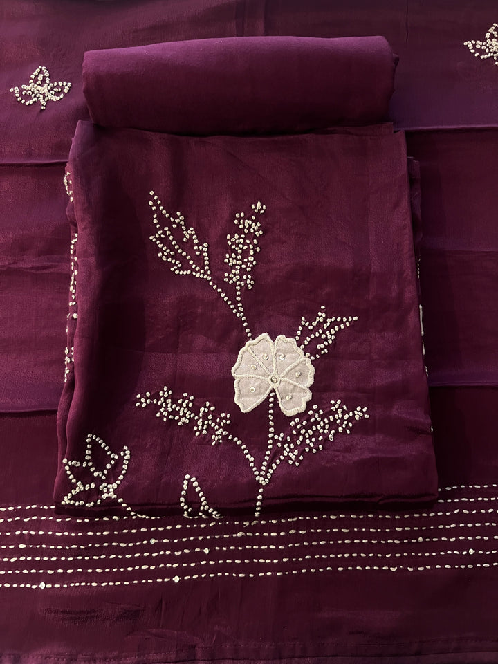 DESIGNER UNSTITCHED DRESS MATERIAL - MMT02