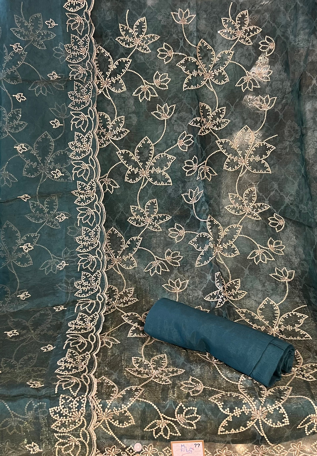 DESIGNER UNSTITCHED DRESS MATERIAL - BTA077