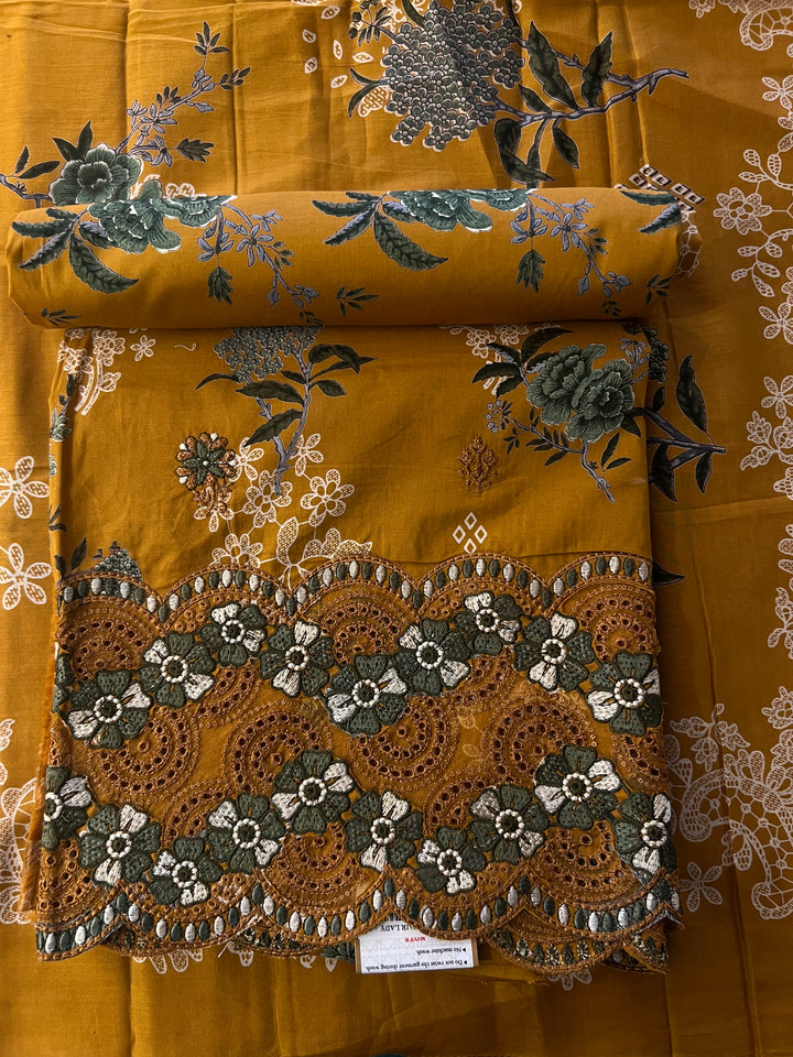 DESIGNER UNSTITCHED DRESS MATERIAL - BRT55