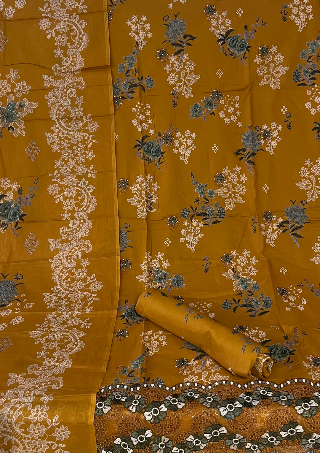 DESIGNER UNSTITCHED DRESS MATERIAL - BRT55