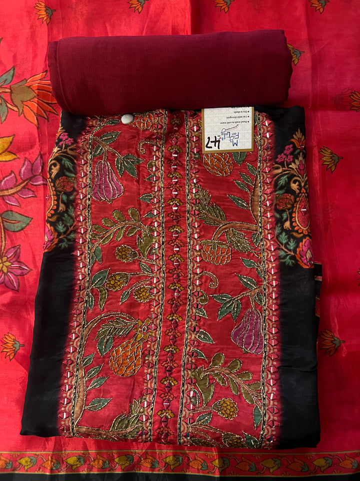 DESIGNER UNSTITCHED DRESS MATERIAL - BRT47