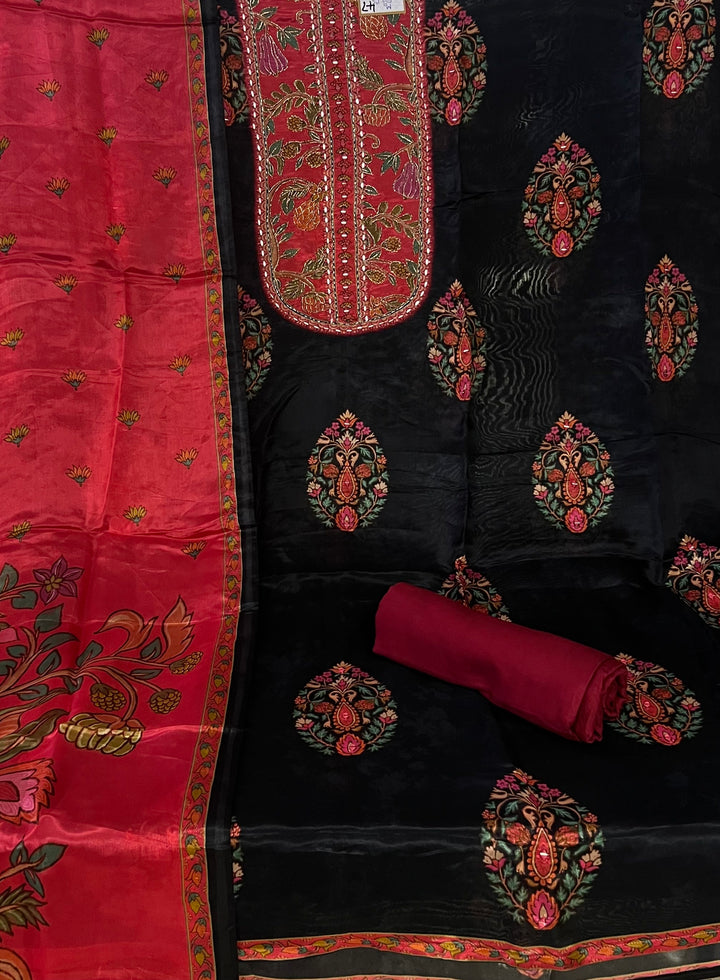 DESIGNER UNSTITCHED DRESS MATERIAL - BRT47