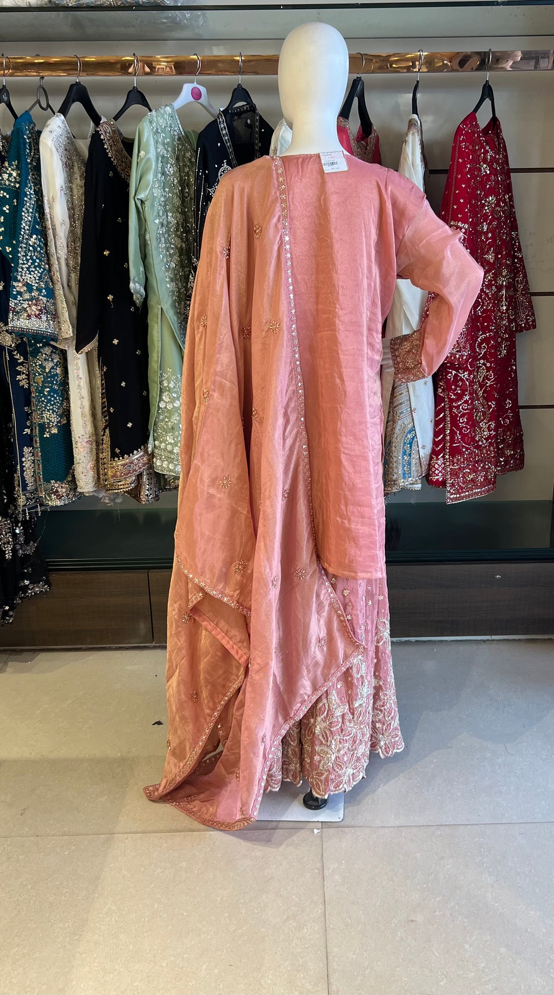 ZARI WORK DESIGNER SUIT - IKFV02