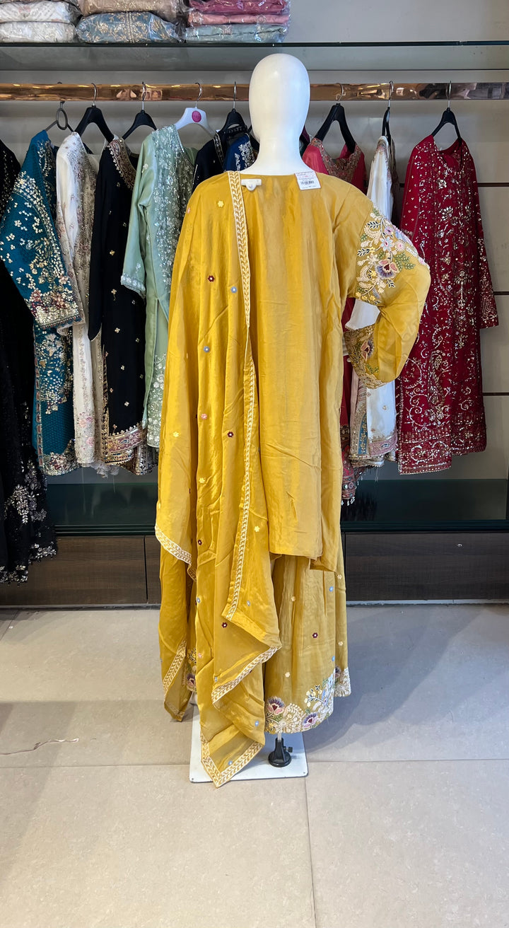 EMBRIDORY WORK DESIGNER SUIT - BTZA13