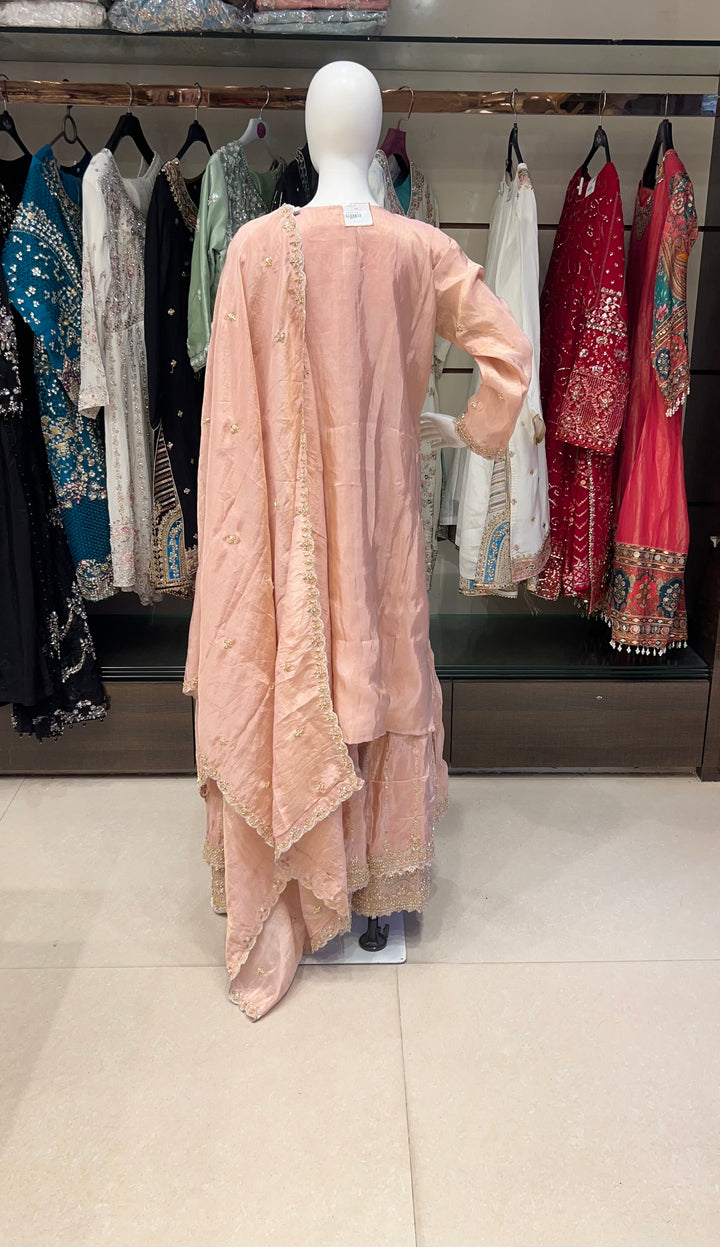 ZARI WORK DESIGNER SUIT - IKFV03
