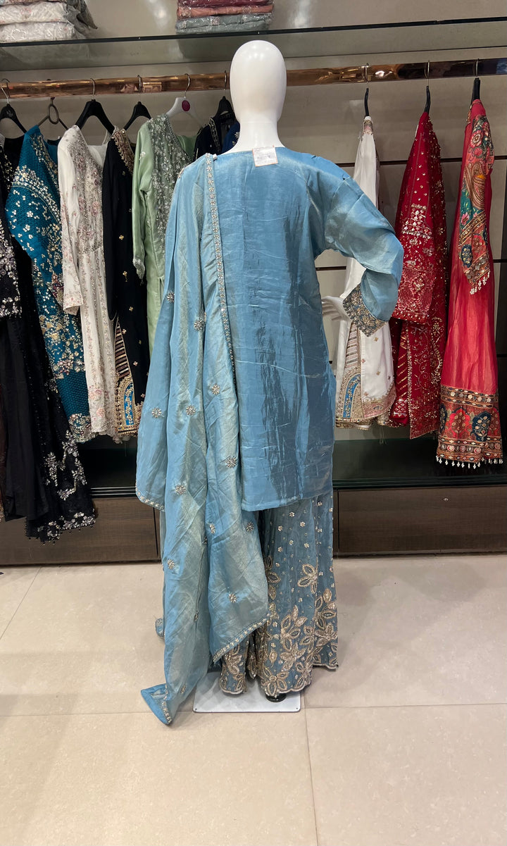 ZARI WORK DESIGNER SUIT - IKFV02
