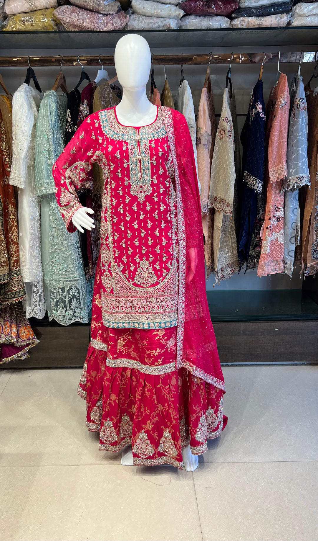 NOOR DESIGNER FARSHI SUITS - BRT06