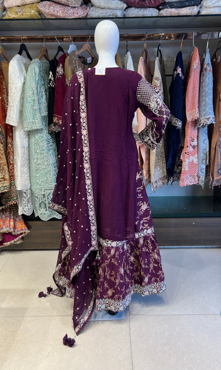 HIBA DESIGNER FARSHI SUITS - BRT07