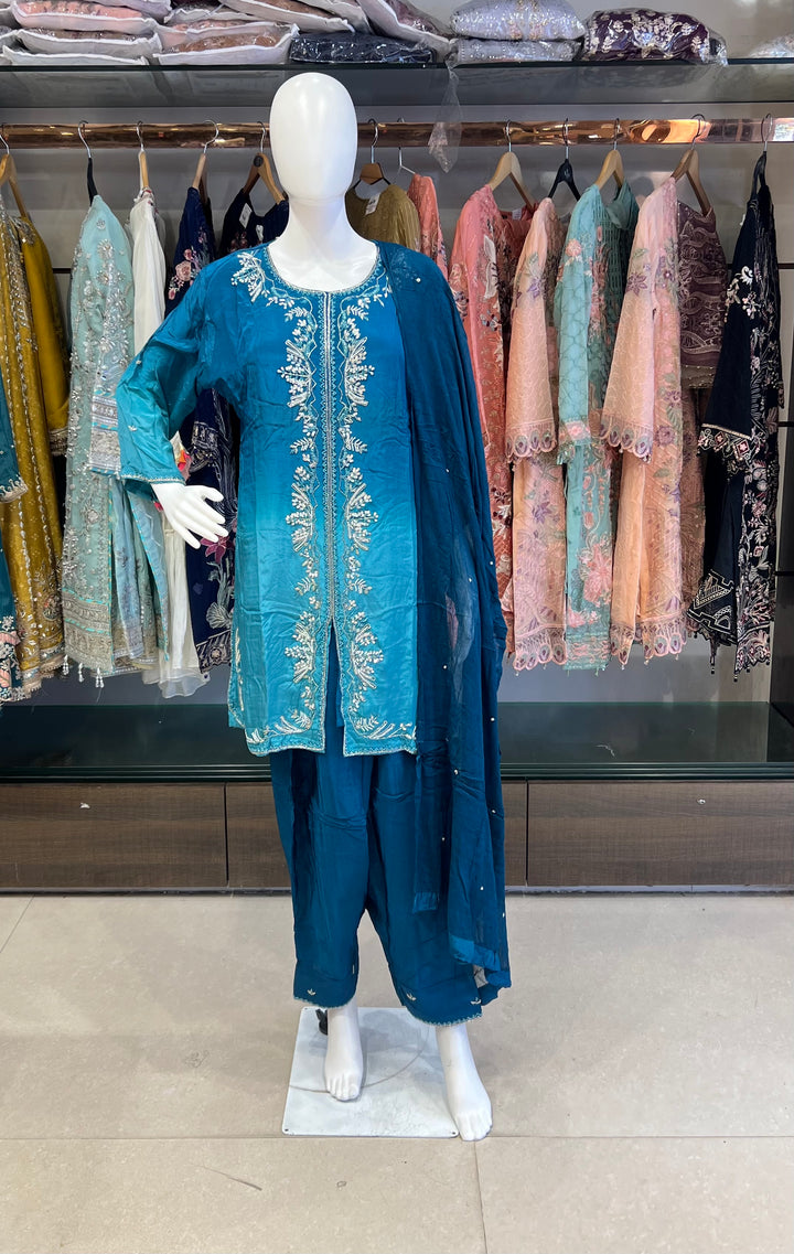 ZAINAB ELEGANT FESTIVE SUIT SET - IKAW05