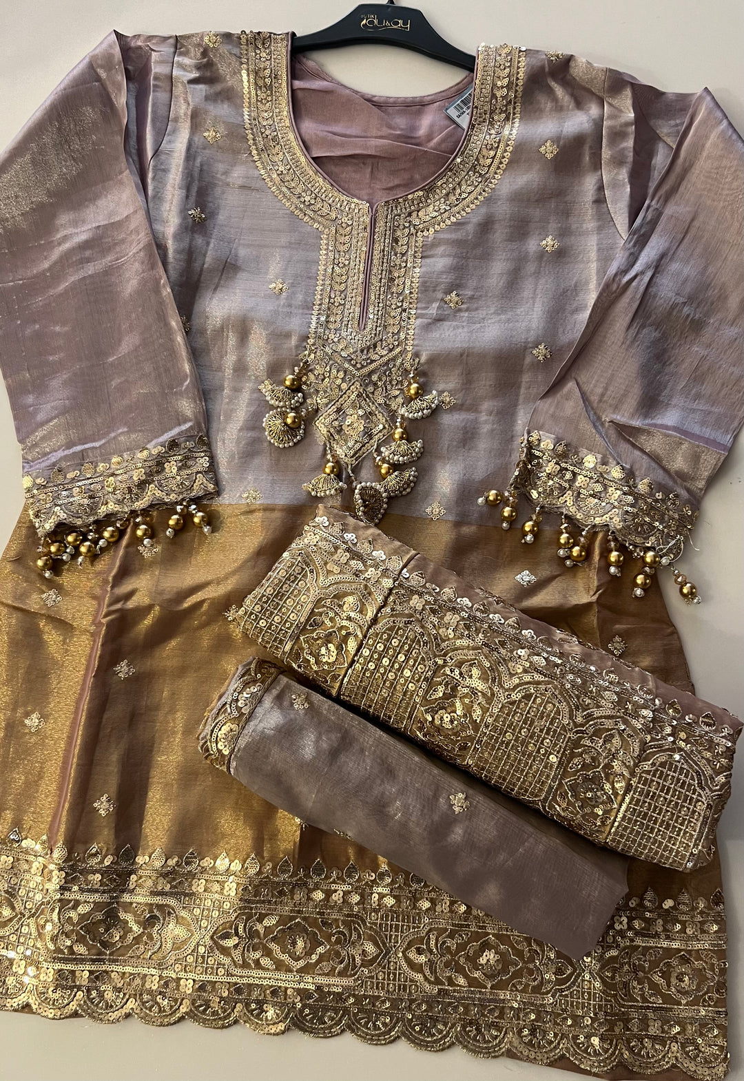 SEQUANCE PARLS WORK DESIGNER SUIT - IKJE04