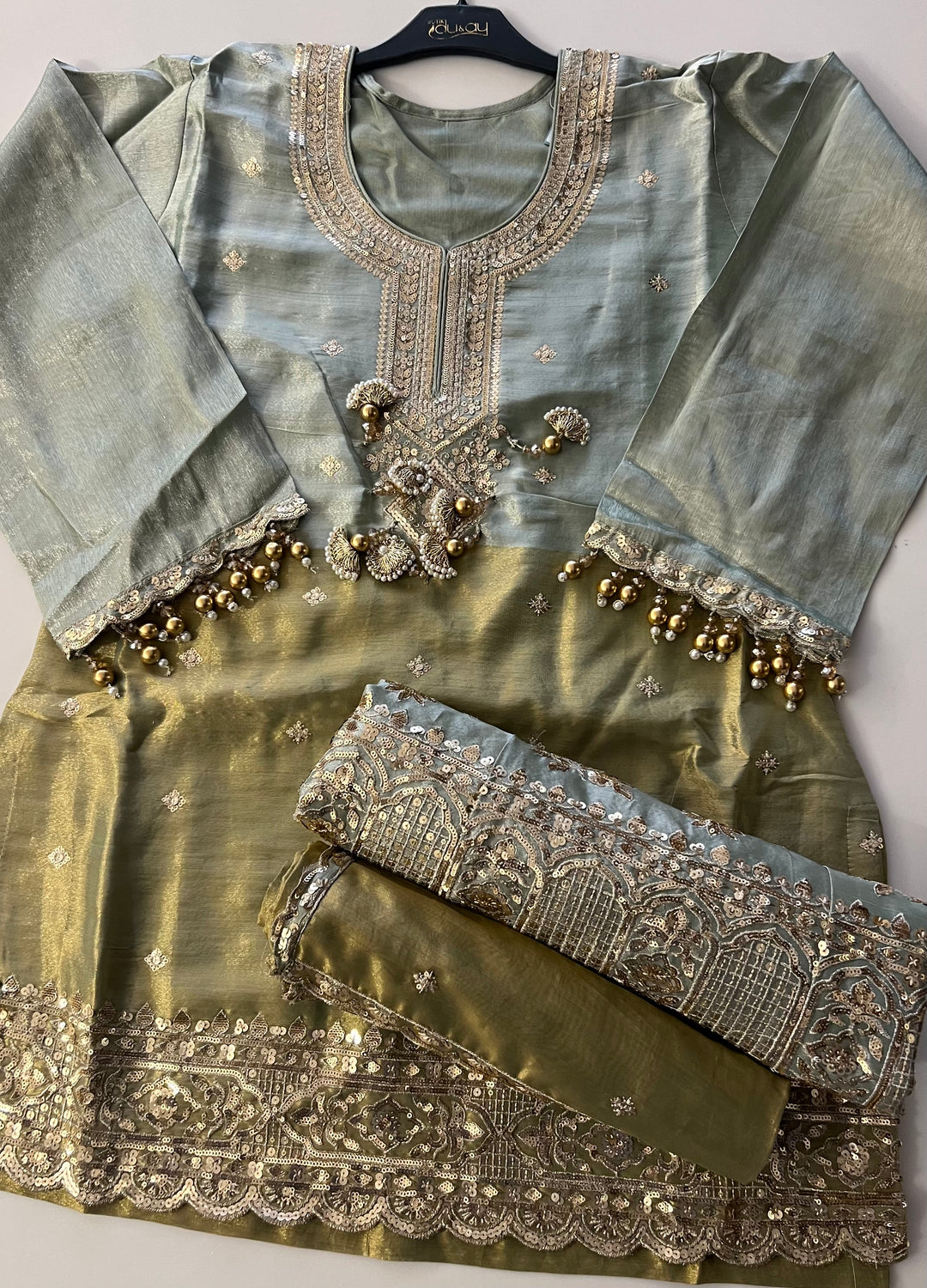 SEQUANCE PARLS WORK DESIGNER SUIT - IKJE04