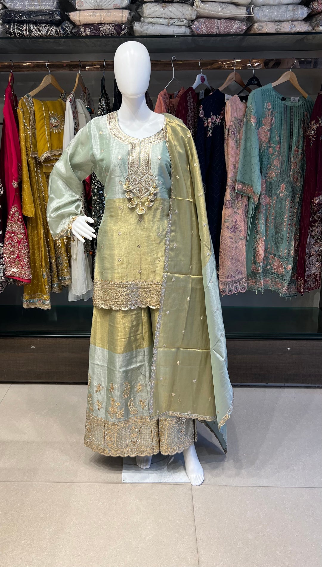 SEQUANCE PARLS WORK DESIGNER SUIT - IKJE04