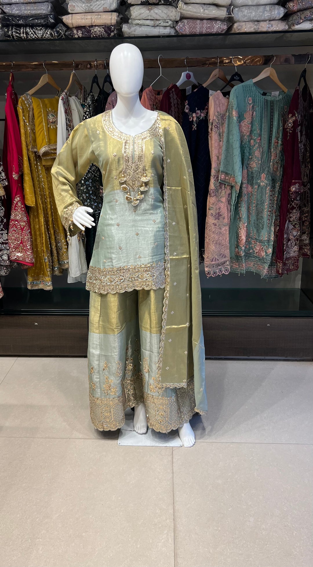 SEQUANCE PARLS WORK DESIGNER SUIT - IKJE04