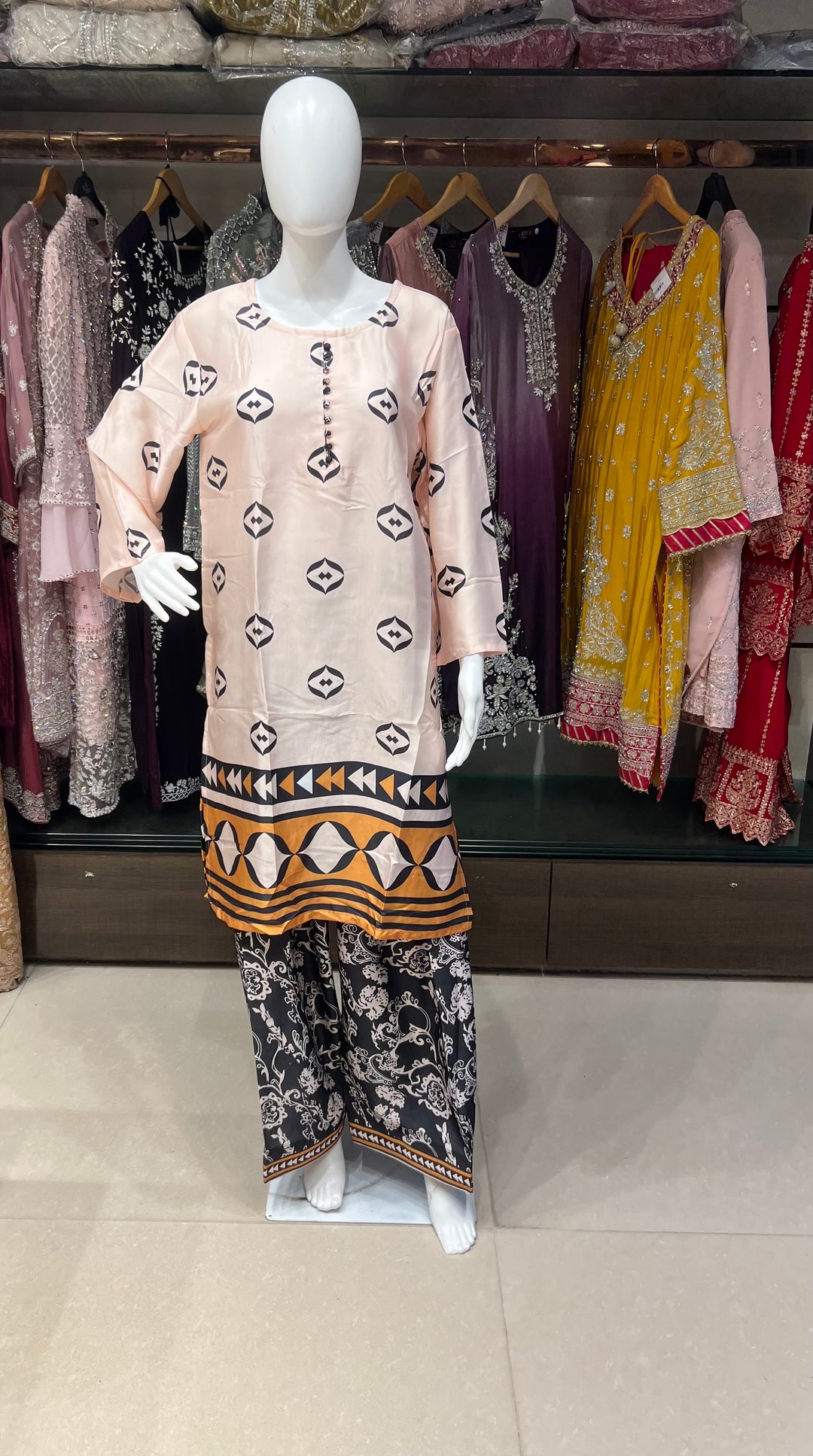 TURKISH PRINTED CO-ORD SET - IKSM04