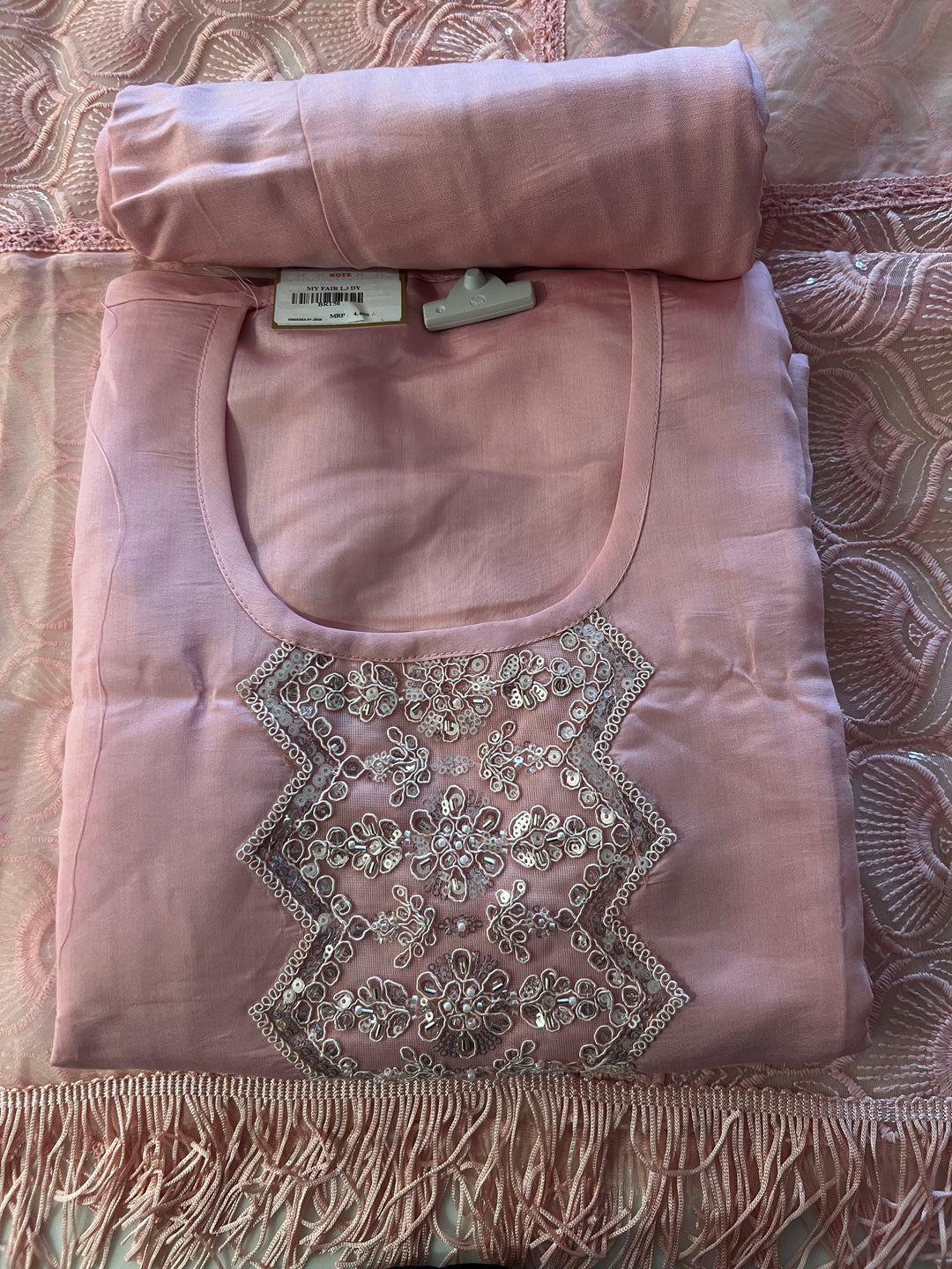 DESIGNER UNSTITCHED COTTON DRESS MATERIAL - BRT62