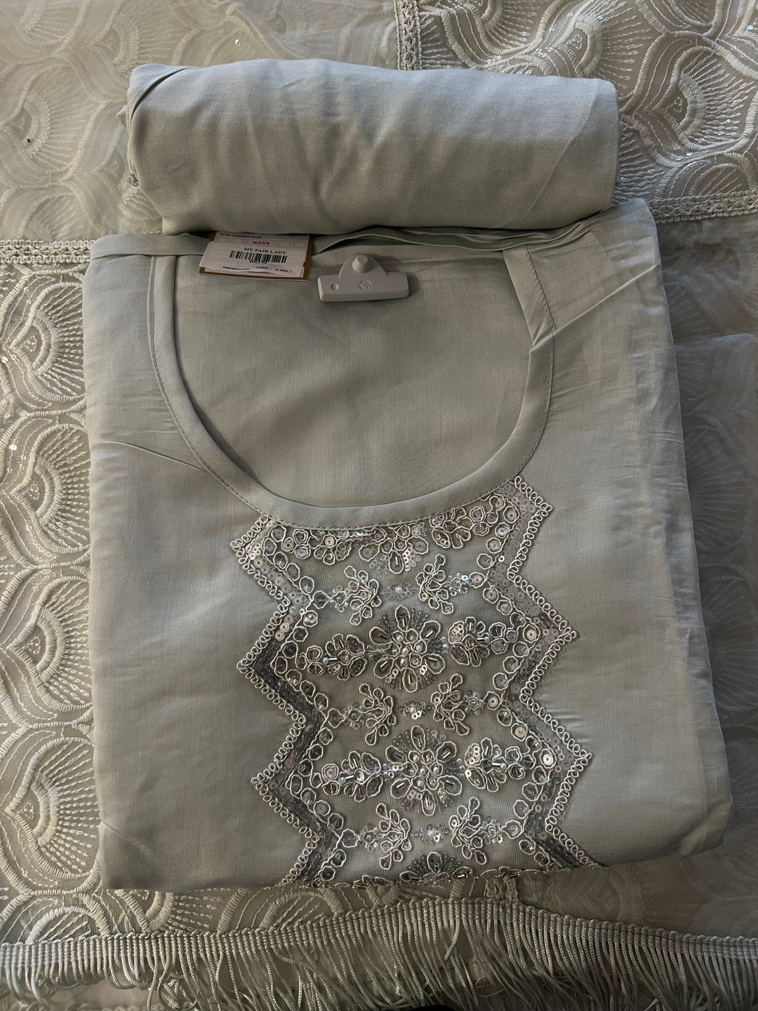 DESIGNER UNSTITCHED COTTON DRESS MATERIAL - BRT56