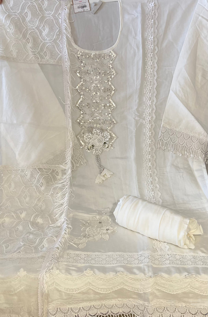 DESIGNER UNSTITCHED COTTON DRESS MATERIAL - BRT62