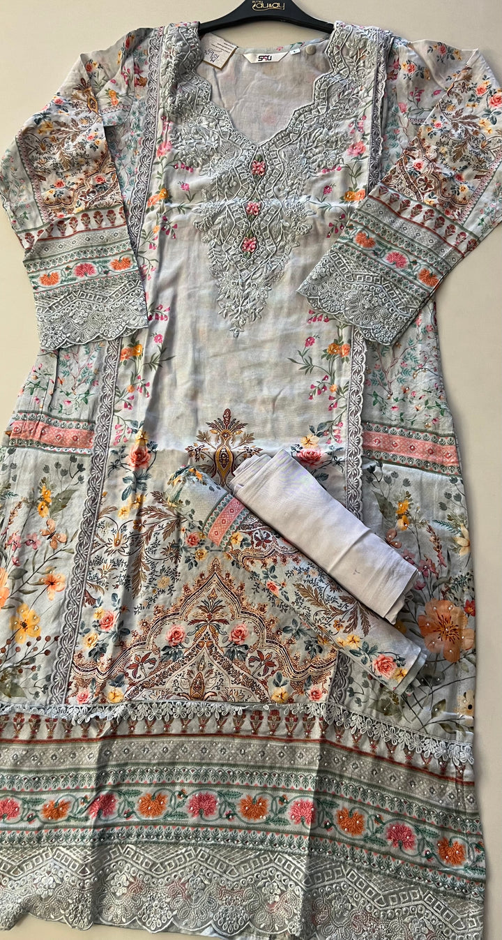 HOOR DESIGNER MUSLEEN SUIT - BRT39