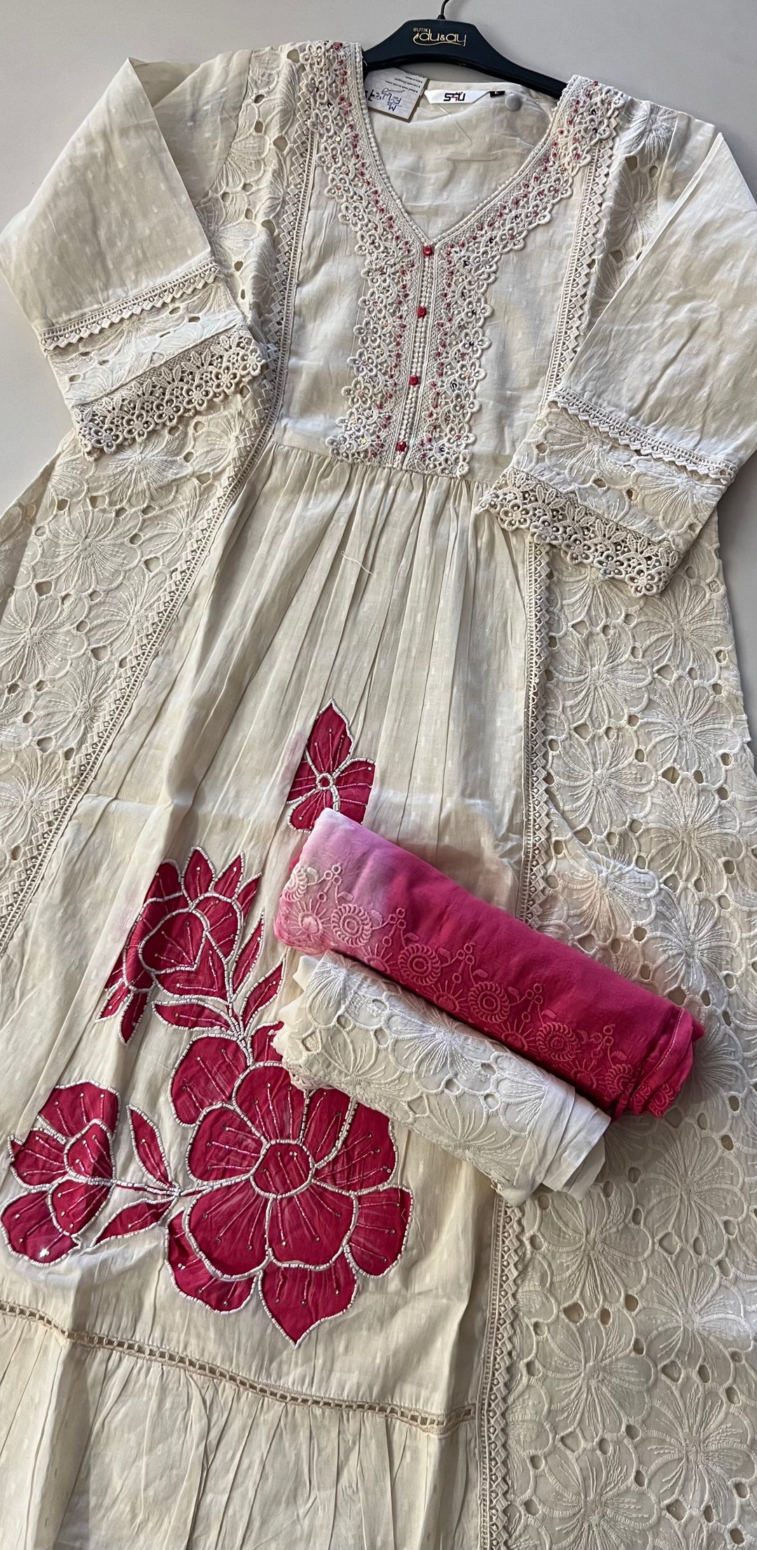 READYMADE DESIGNER ANARKALI COTTON SUIT - BRT78