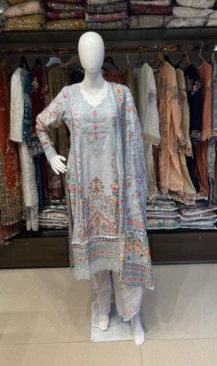 HOOR DESIGNER MUSLEEN SUIT - BRT39