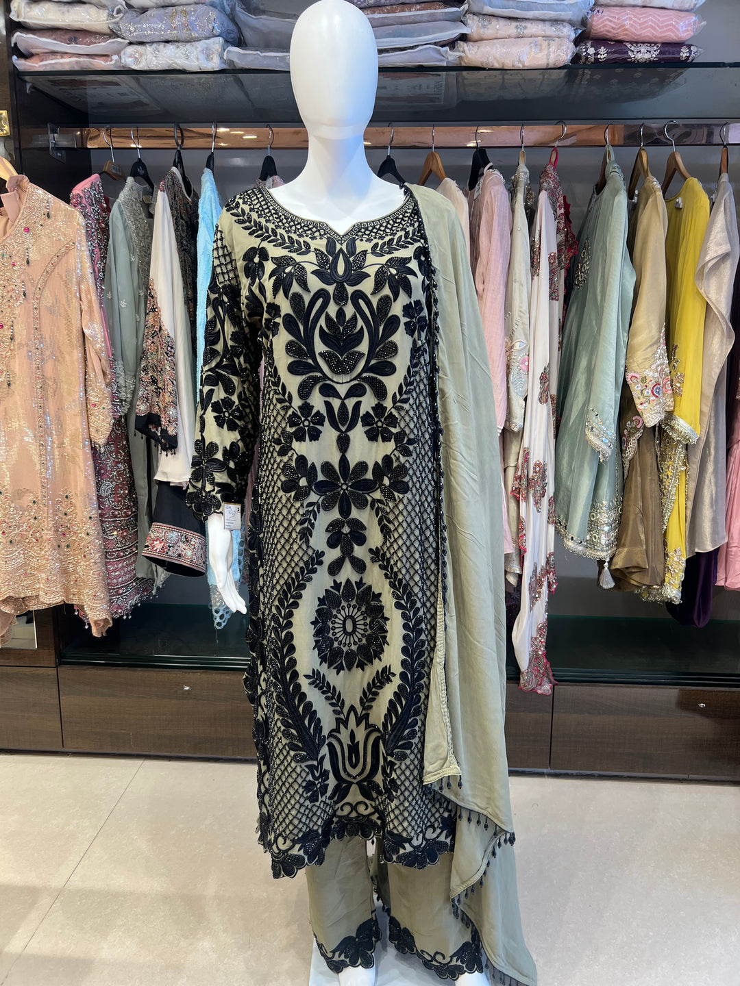 ELITE FESTIVE DESIGNER CO-ORD SUIT -RBD03
