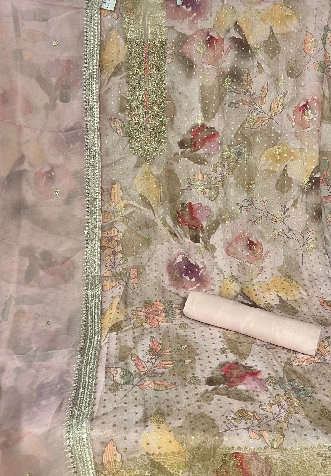 DESIGNER UNSTITCHED DRESS MATERIAL-BTD77