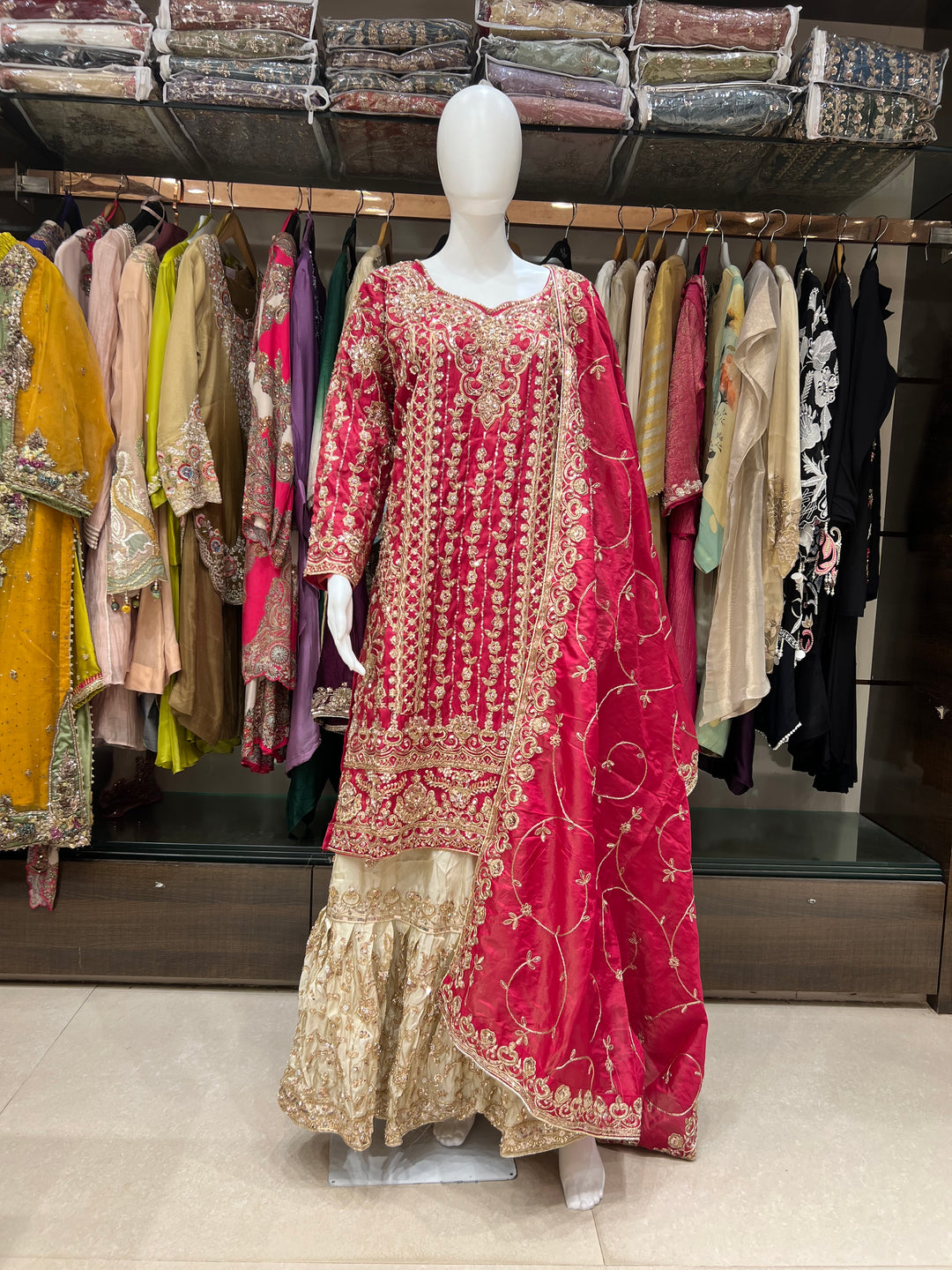KASHEESH DESIGNER SUIT - MZQ01