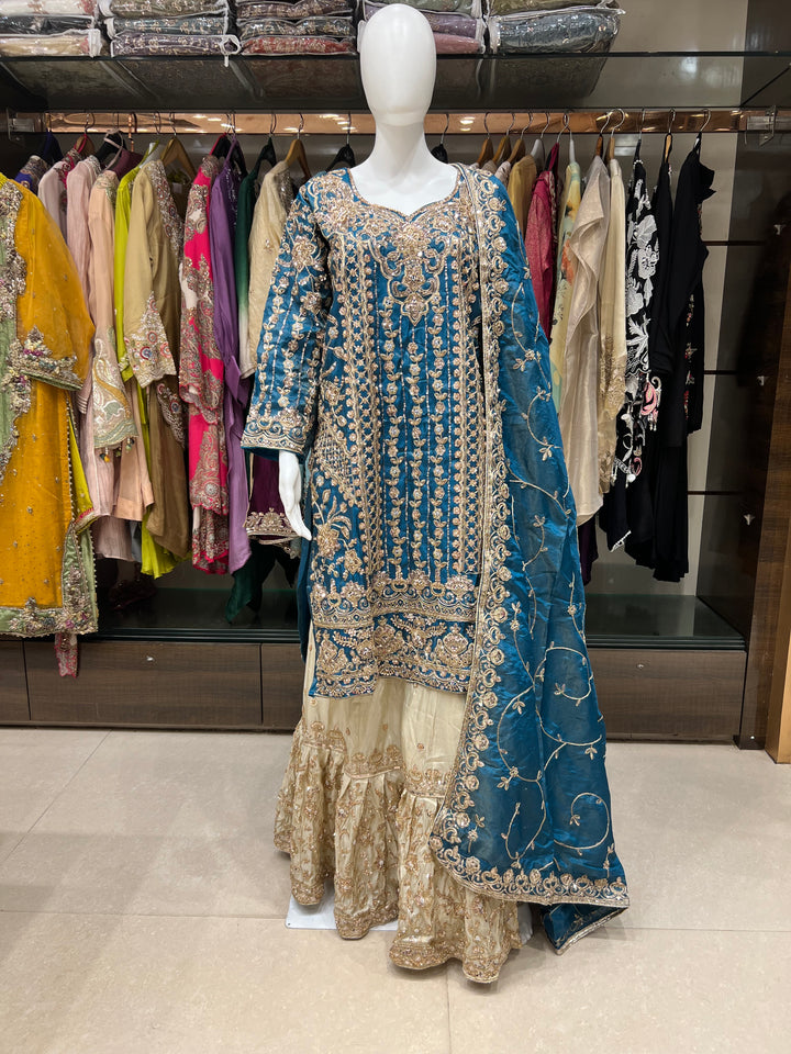 KASHEESH DESIGNER SUIT - MZQ01