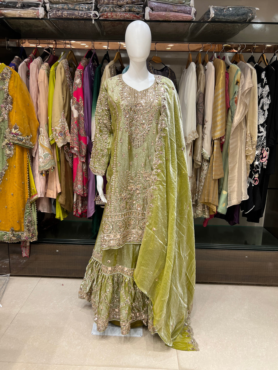 KASHEESH DESIGNER SUIT - MZQ02