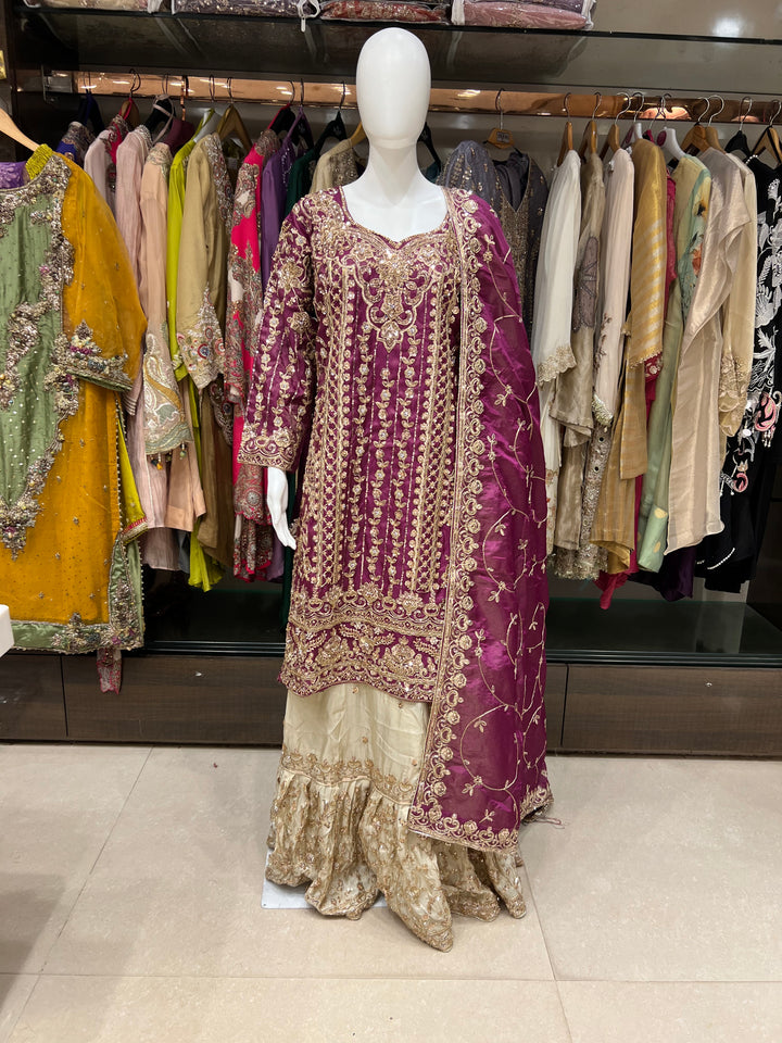 KASHEESH DESIGNER SUIT - MZQ01