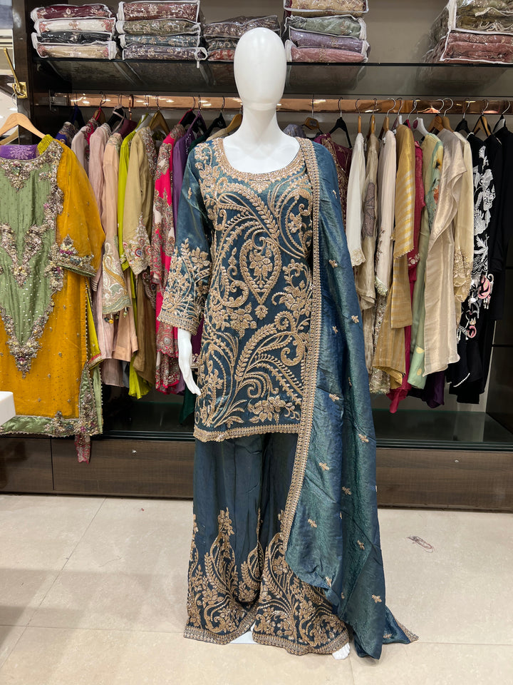 KASHEESH DESIGNER SUIT - MZQ03