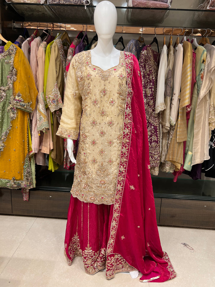 KASHEESH DESIGNER SUIT - MZQ07