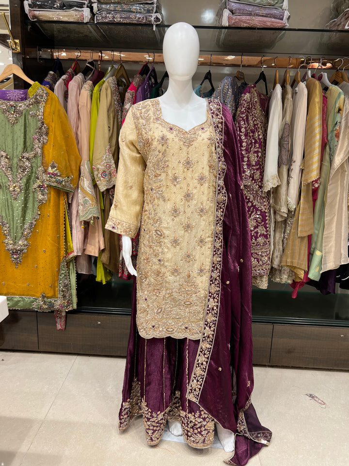 KASHEESH DESIGNER SUIT - MZQ07