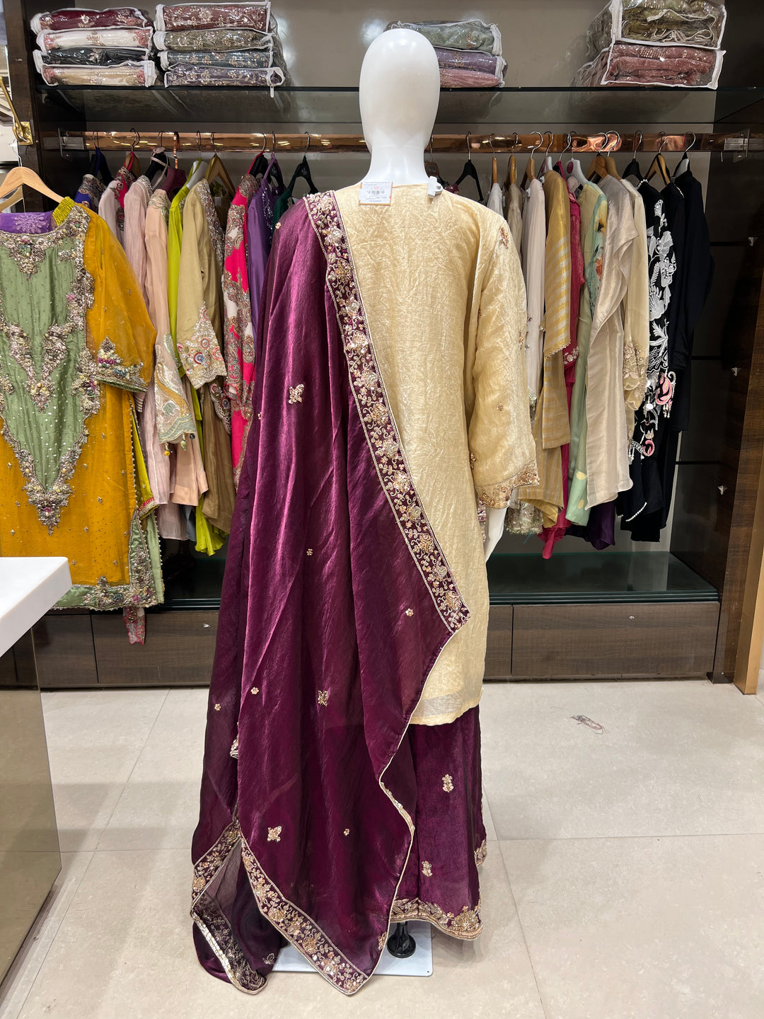 KASHEESH DESIGNER SUIT - MZQ07