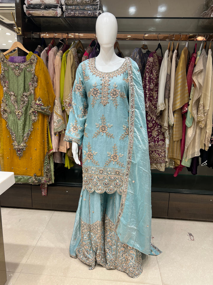 KASHEESH DESIGNER SUIT - MZQ06
