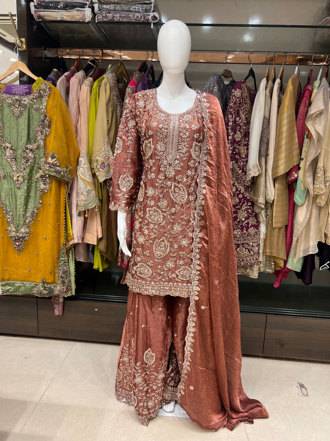 KASHEESH DESIGNER SUIT - MZQ05