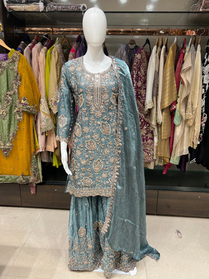KASHEESH DESIGNER SUIT - MZQ05