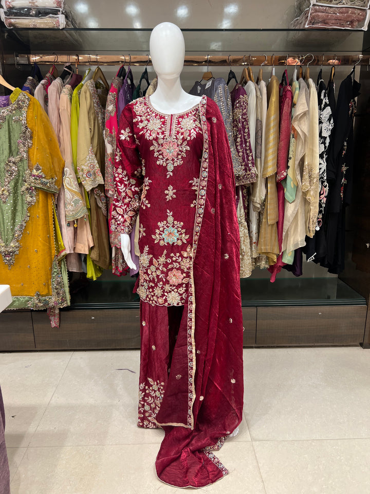 KASHEESH DESIGNER SUIT - MZQ04