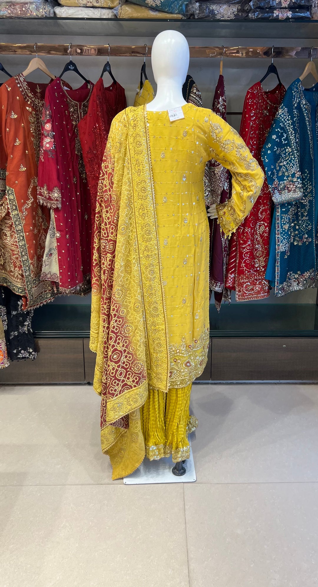 PAKISTANI HANDWORK DESIGNER SUIT - TMF01