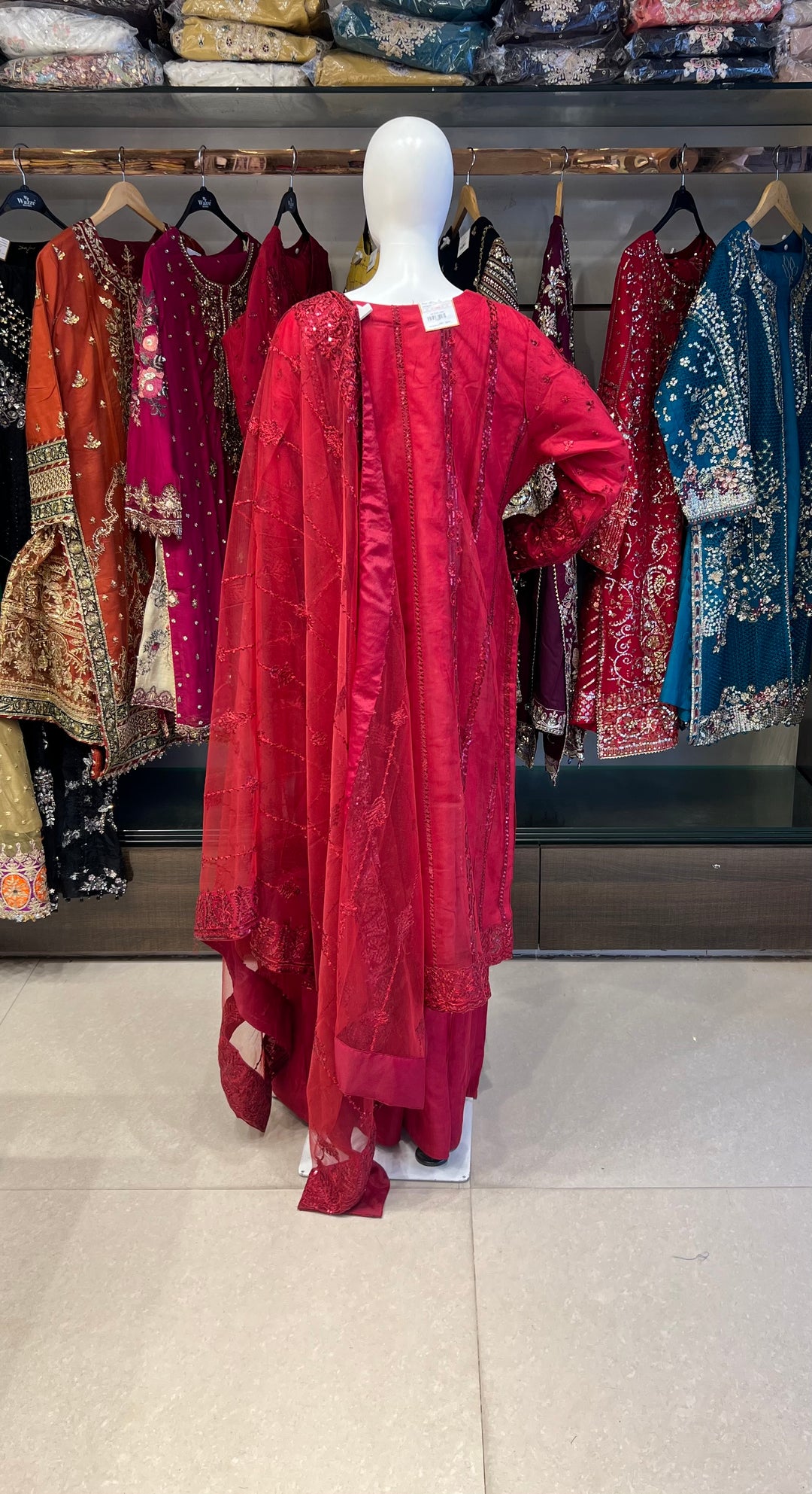 PAKISTANI HANDWORK DESIGNER SUIT - TMF01