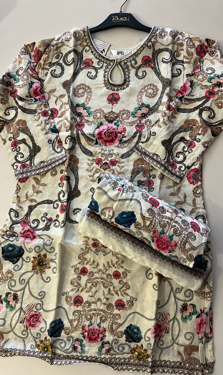 LILY DESIGNER PLAZO SUIT - BRT69