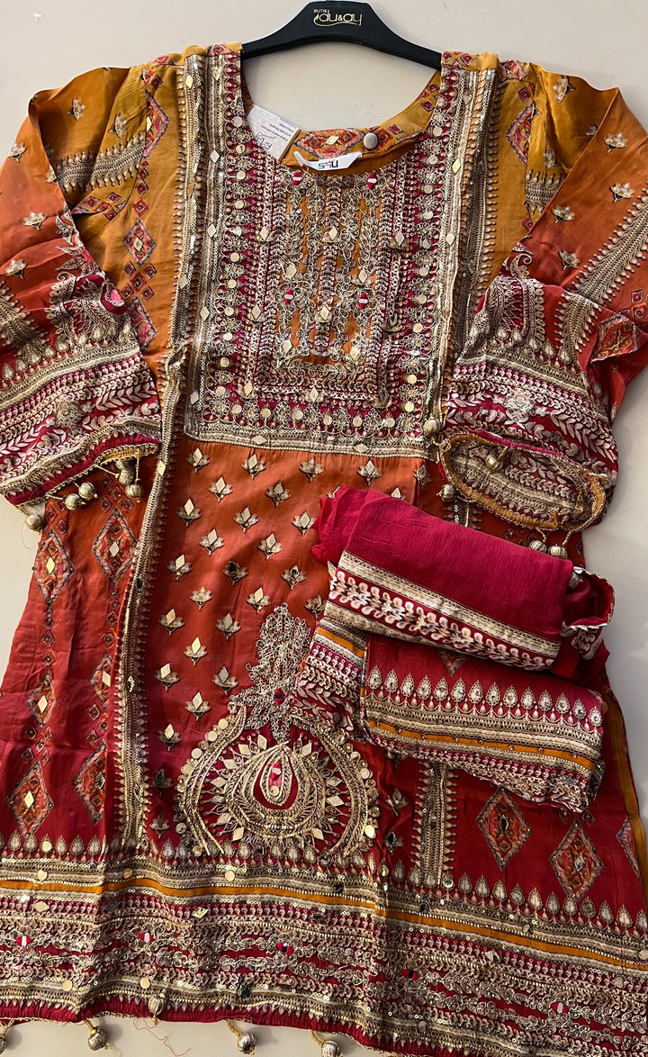 ALFA DESIGNER GOTA WORK DRESS - BRT075