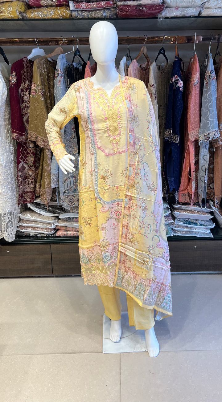 RUBY DESIGNER MUSLEEN SUIT- BRT19