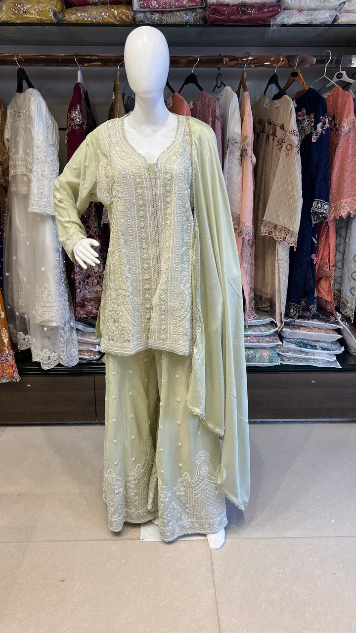 NASIA PLAZO DESIGNER WORK SUIT - BRT98