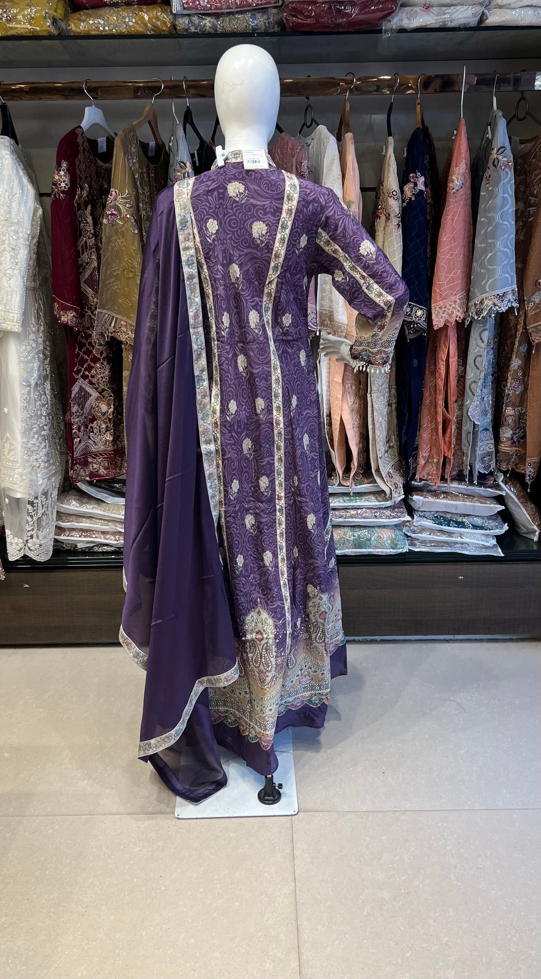 TARA DESIGNER CREPE DRESS - BRT96