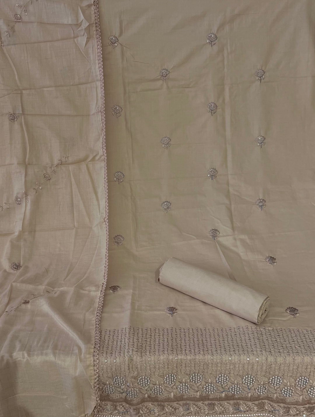 DESIGNER UNSTITCHED DRESS MATERIAL - INNA02