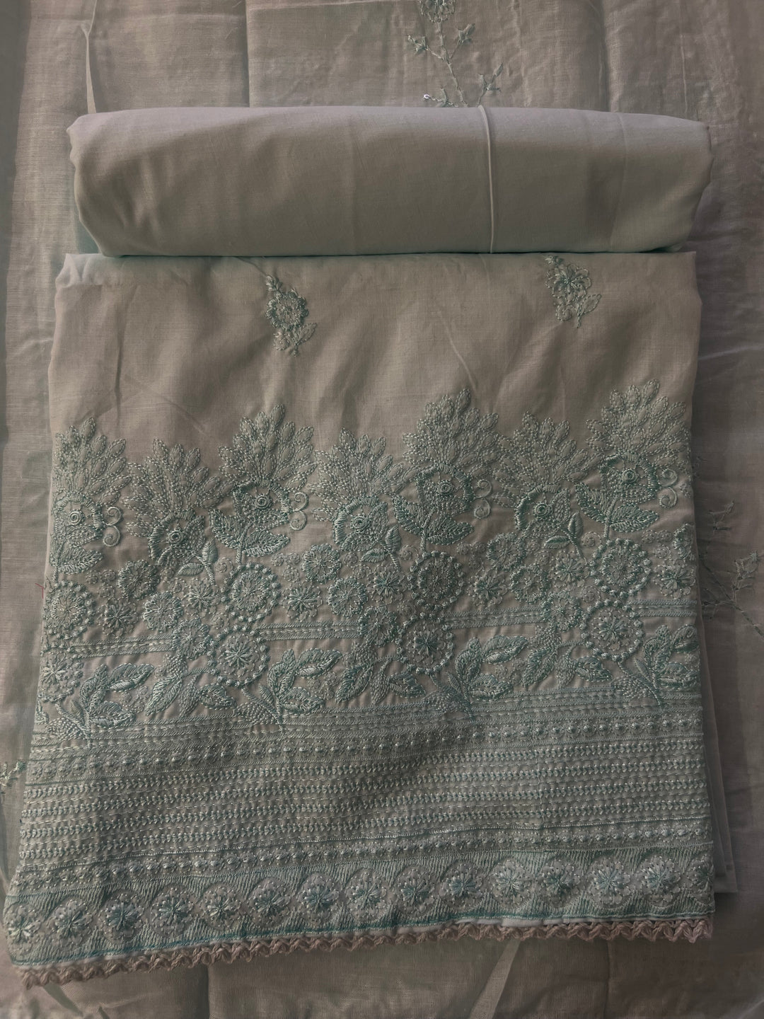 DESIGNER UNSTITCHED DRESS MATERIAL - INNA02