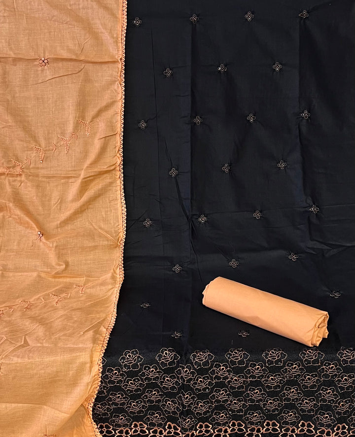 DESIGNER UNSTITCHED DRESS MATERIAL - INNA13