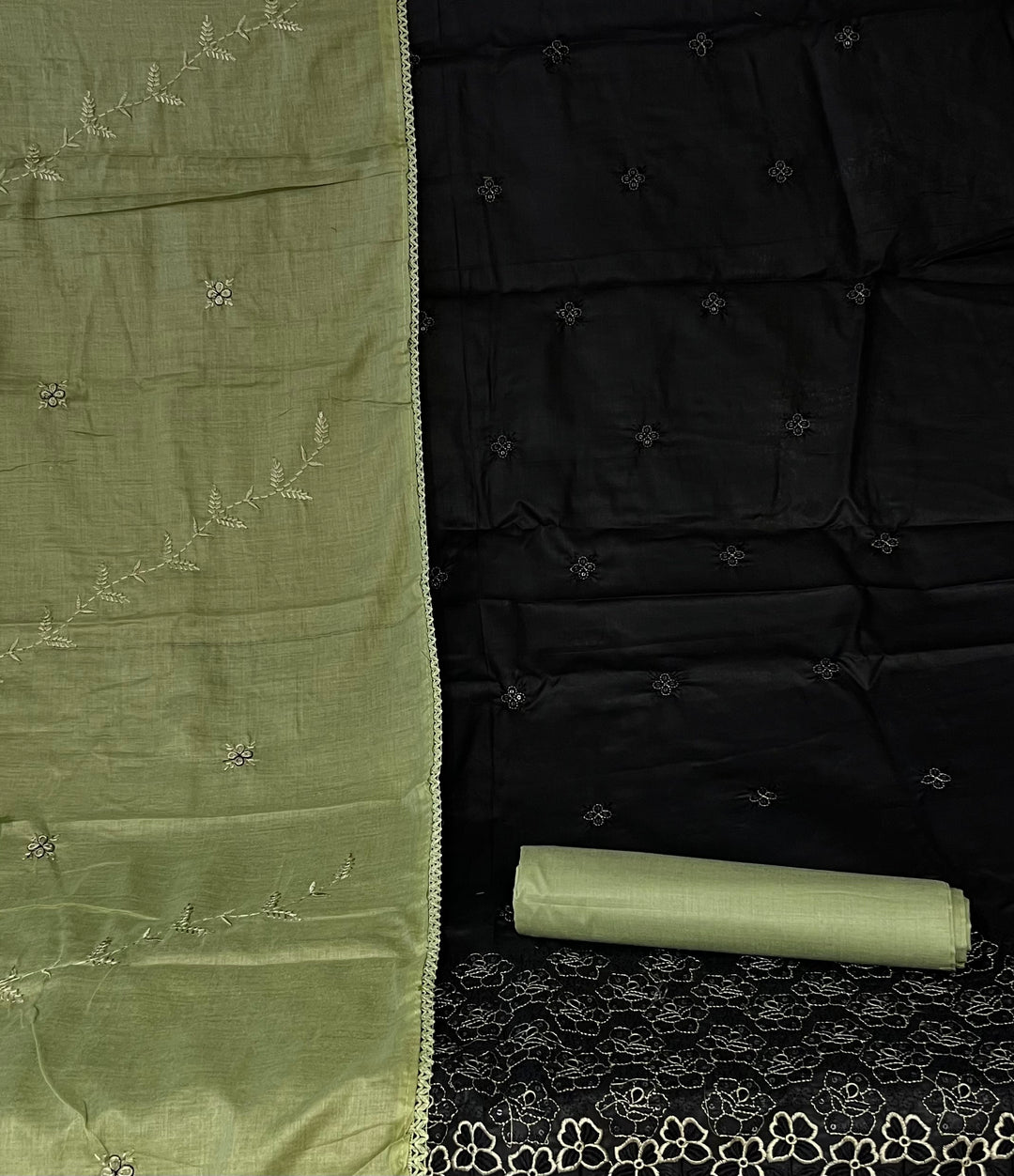 DESIGNER UNSTITCHED DRESS MATERIAL - INNA08